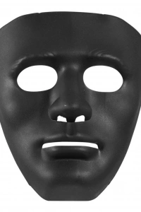 Siyah Renk Hip Hop Anonim Jabbawockeez Dans Maskesi 18x19 cm