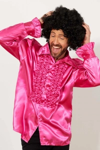 Siyah Renk Kıvırcık Afro Bonus Peruk