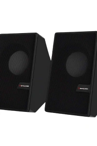 Siyah USB 2.0 + 3.5mm USB Hoparlör