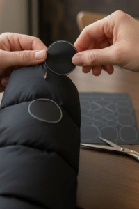 Siyah Yapışkanlı Yama Tamir Bantları