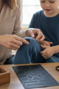 Siyah Yapışkanlı Yama Tamir Bantları