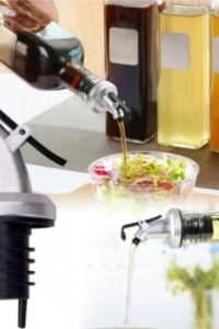 Sızdırmaz Kapaklı Şişe Tıpası Yağdanlık Ucu