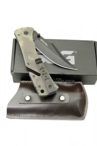 Sog Trident Çakı 21,5 cm Deri Kılıflı , Kemerlikli