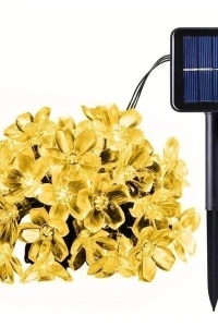 Solar 5m 50 Led Papatya Gün Işığı 8 Fonksiyonlu