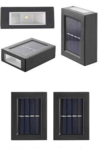 Solar Güneş Enerjili Çift Taraflı Duvar Lambası Çift Taraflı Duvar Lamba Güneş Enerjili