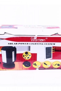 SOLAR GÜNEŞ ENERJİLİ FENER IŞILDAK LED AMPÜL WATTON WT-315
