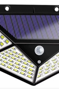 Solar Hareket Sensörlü Duvar Lambası 100 Led