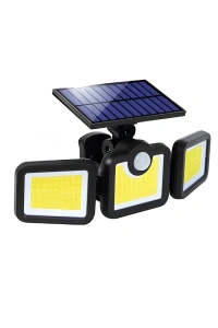 Solar LED Projektör Sensörlü Dış Mekan Güvenlik Lambası
