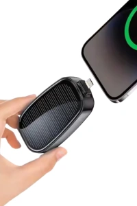 Solar Şarjlı Powerbank Acil Durum İçin Hafif ve Kompakt