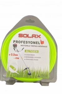 Solax Altıgen Tırpan Misinası 3,3 mm 41 Metre