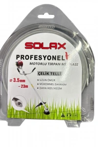 Solax Çelik Telli Tırpan Misinası 3,5 mm 23 Metre