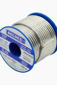 Soldex 63-37 Pastasız Vitray Lehim Teli 3000 Gr 3 mm