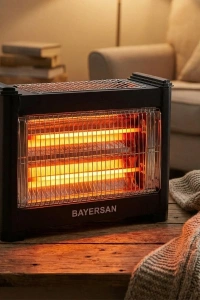 Şömine Tipi Isıtıcı Soba 1800W