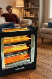 Şömine Tipi Isıtıcı Soba 2400W