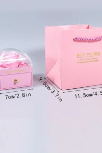 Sonsuzluk Gül Tasarımlı Takı Kutusu