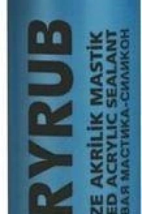 Soudal Acryrub Silikonize Mastik 310 ml Antrasit