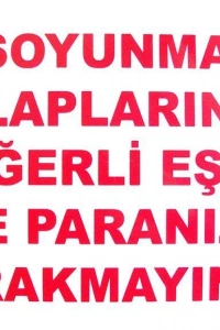 Soyunma Dolabı Uyarı Levhası 25x35 KOD: 440