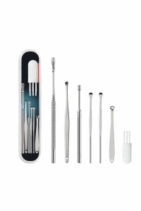 Spiral Kulak Temizleme - Paslanmaz Çelik Temizleme Seti