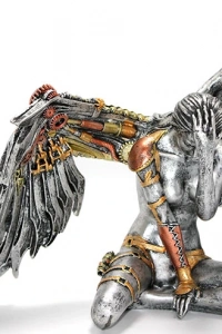 Steampunk Polyester Melek Figürü