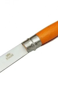 Sterling T0196 Bahçe Çakı 16 cm - Ahşap Turuncu Sap, Bilezikli, Kılıflı