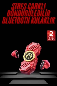 Stres Çarklı Kulaklığı Güçlü Bass Bluetooth Kulaklık Kablosuz