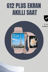 Su Geçirmez Akıllı Saat – 300 mAh Batarya, Sesli Arama, Uyku & Adım Takibi