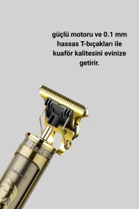 Su Geçirmez Daling Saç ve Sakal Tıraş Makinesi