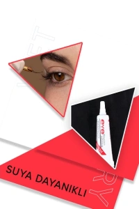 Su Geçirmez Kirpik Yapıştırıcısı Glue Siyah Renk