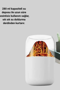 Su Hazneli LED Işıklı Aromaterapi Difüzörü