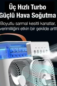 Su Hazneli Masa Vantilatörü