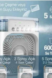 Su Hazneli Masa Vantilatörü