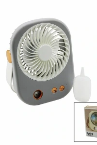 Su Spreyli Masaüstü USB Mini Fan