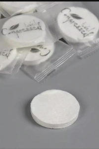 Suda Büyüyen Sıkıştırılmış Mendil 20 Adet