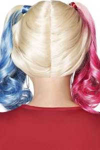 Suicide Squad Harley Quinn Kostüm Peruk