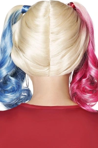 Suicide Squad Harley Quinn Kostüm Peruk