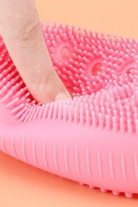 Süngerli Silikon Banyo Kesesi