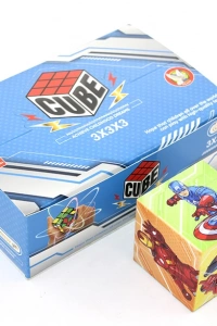 Süper Kahramanlı Küp Yapboz