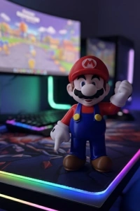 Süper Mario Koleksiyonluk Dekoratif Biblo Oyun Karakter Figürü