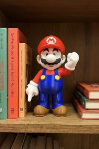 Süper Mario Masa Üstü Dekor Biblo Oyun Severlere Özel Figür