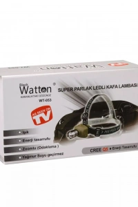 Süper Zoomlu Kafa Lambası Watton Wt-053