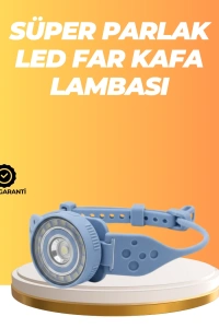 Suya Dayanıklı LED Kafa Lambası Outdoor Kullanım
