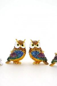 Swarovski 2li Baykuş Model 1