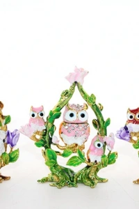 Swarovski Baykuş Figürü