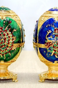 Swarovski Tavuskuşu Kürdanlık