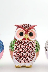 Swarovski Tekli Baykuş Model 2