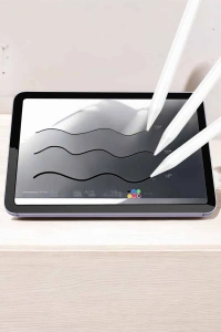Tablet Kalemi iOS Android Windows Uyumlu Yedek Uçlu Universal Çizim Kalemi