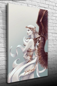 Tanrıça Heykel Görseli Kanvas Tablo 50 x 70