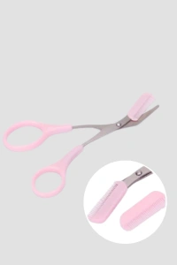 Tarak ve Fırça Başlıklı Kaş Şekillendirme Makası