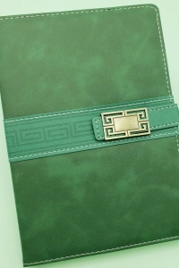 Tarihsiz Ajanda Defter Yeşil Renk