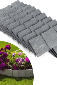 Taş Görünümlü Bahçe Çiti